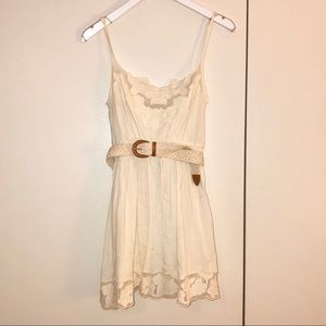 Boho tunic with removable belt